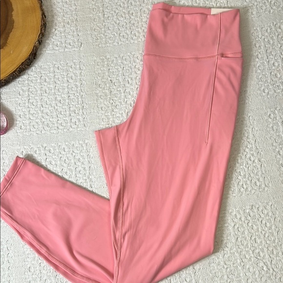 Calia Inspire Collection Pink Leggings High-Rise 7/8 length Size XL Lycra new - Picture 1 of 7